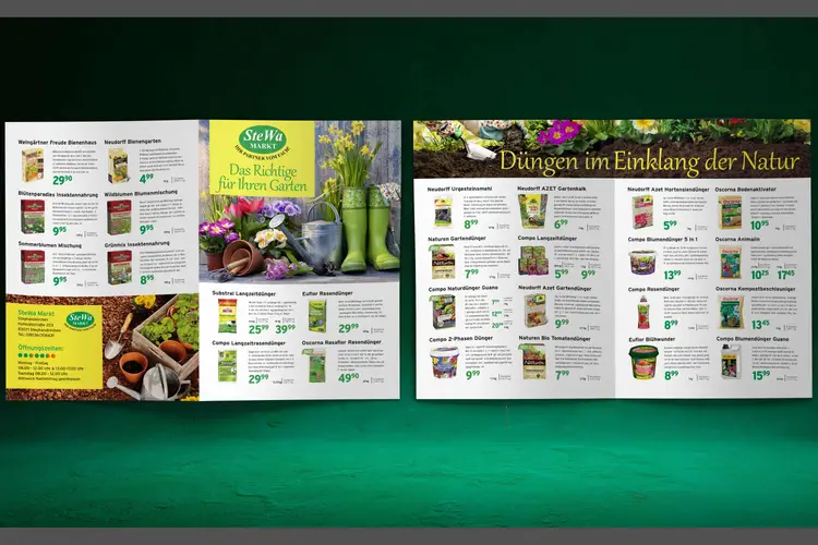 SteWa Markt Stephanskirchen Falzflyer